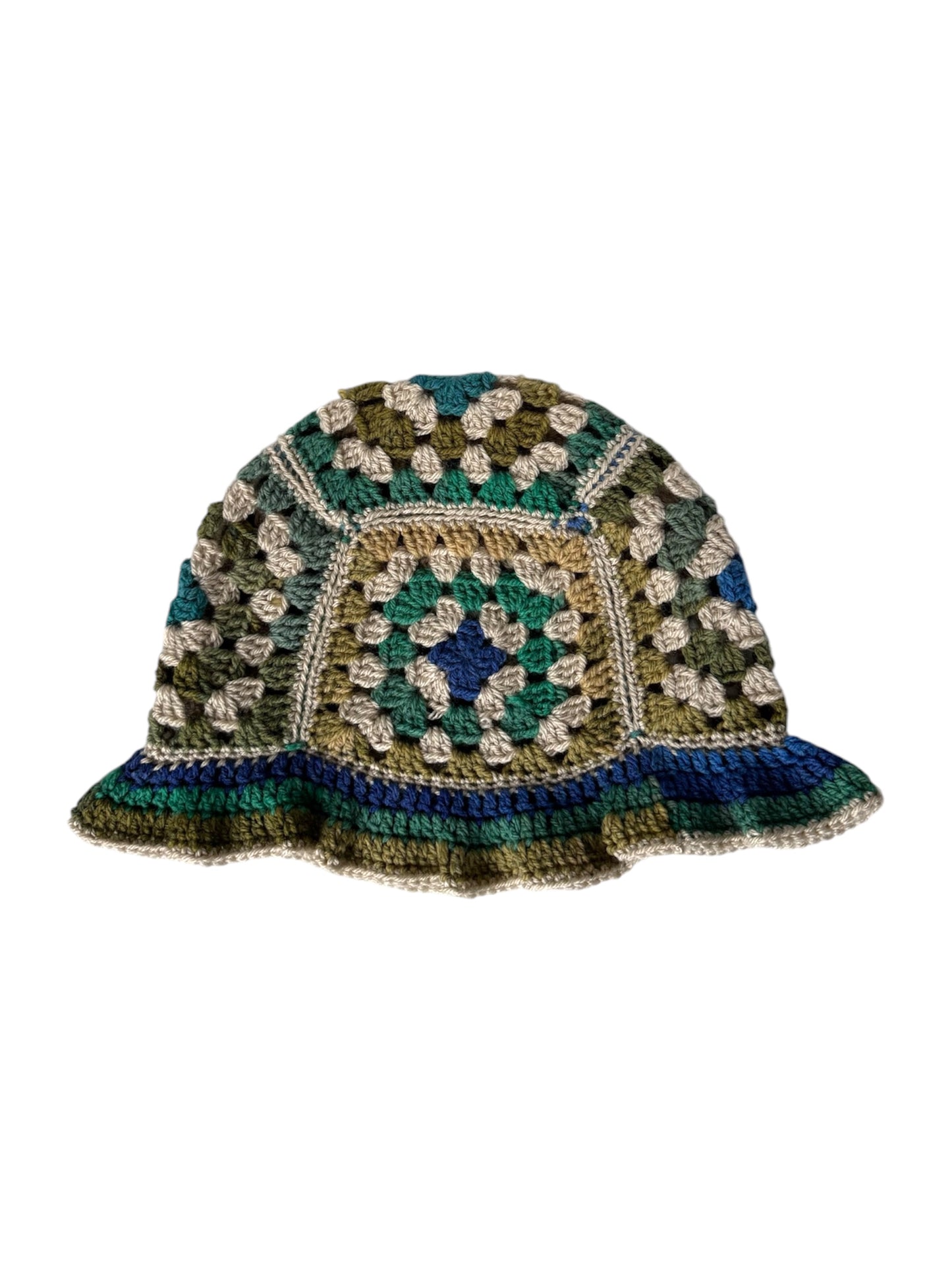 EVERGREEN HANDMADE CROCHET BUCKET HAT