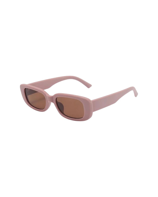 MATTE PINK 70S RETRO SHADES